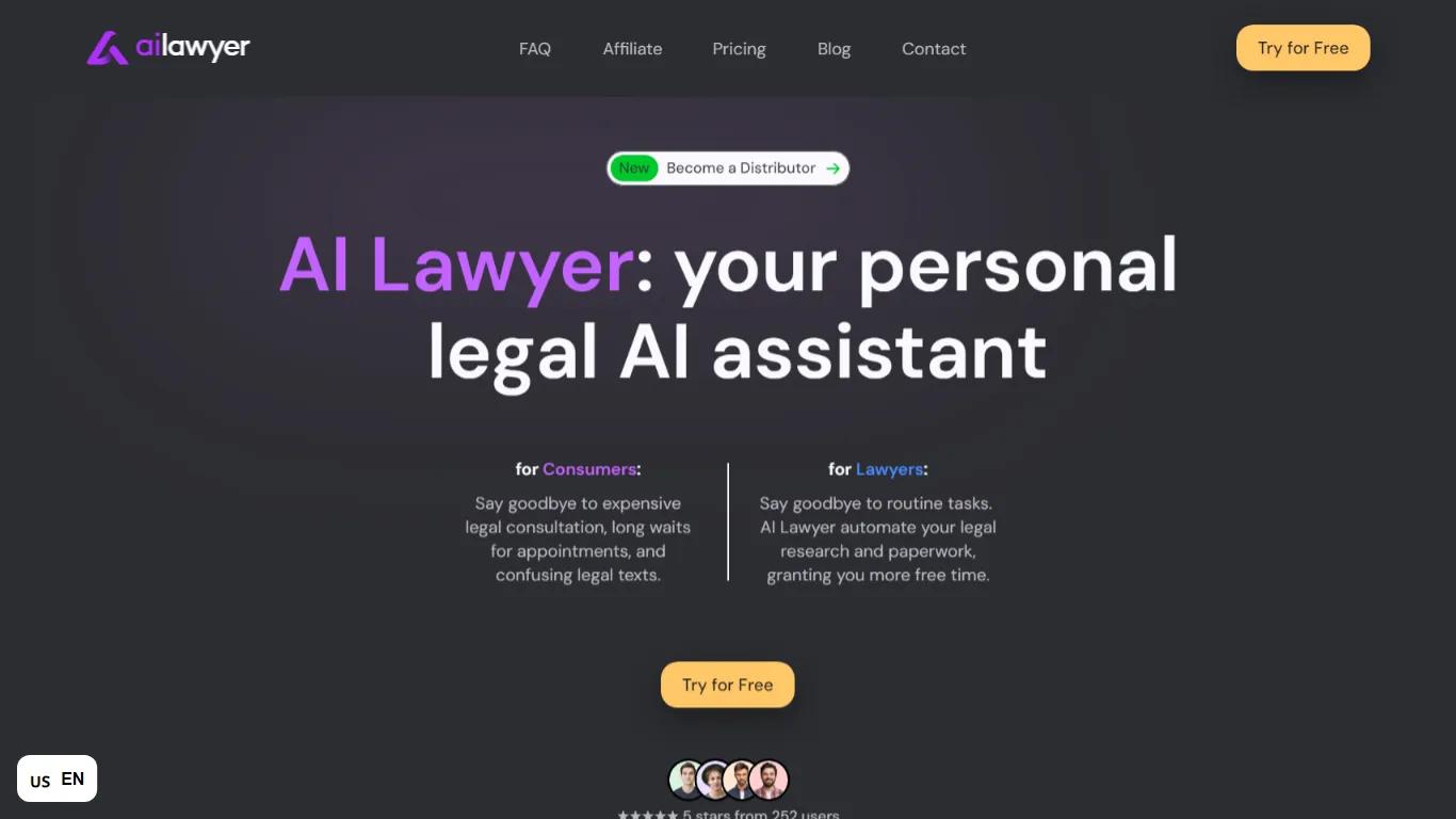 AI Lawyer Image