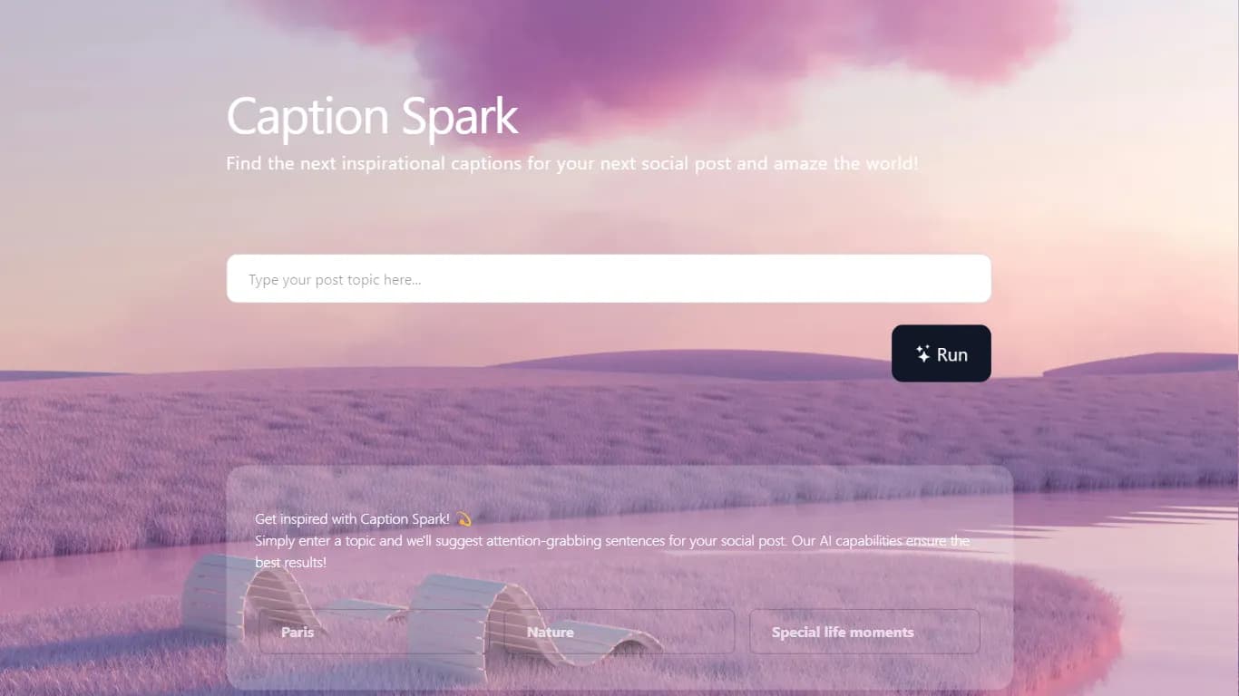 Caption-spark Image