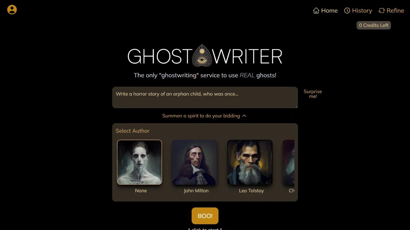 GhostTheWriter Image