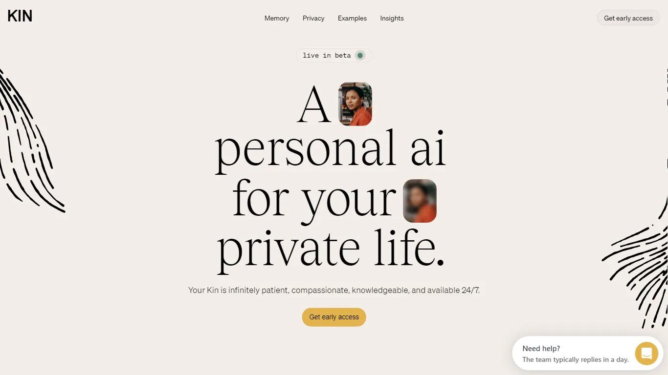 Kin - Personal AI Image