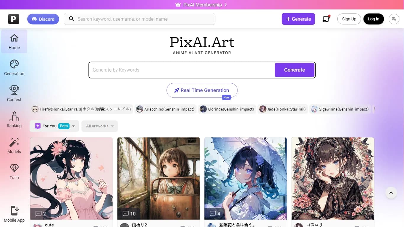 PixAI Art Image