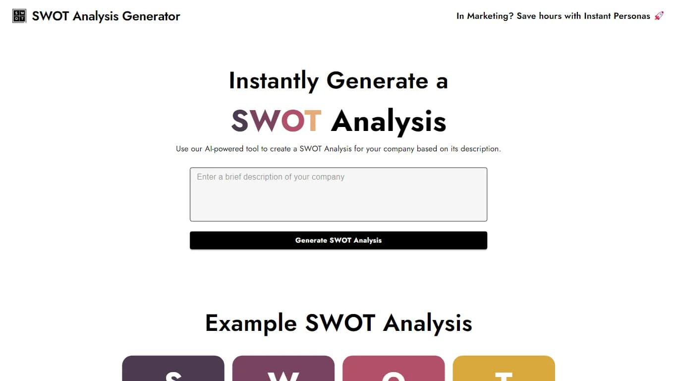 SWOT Analysis Image