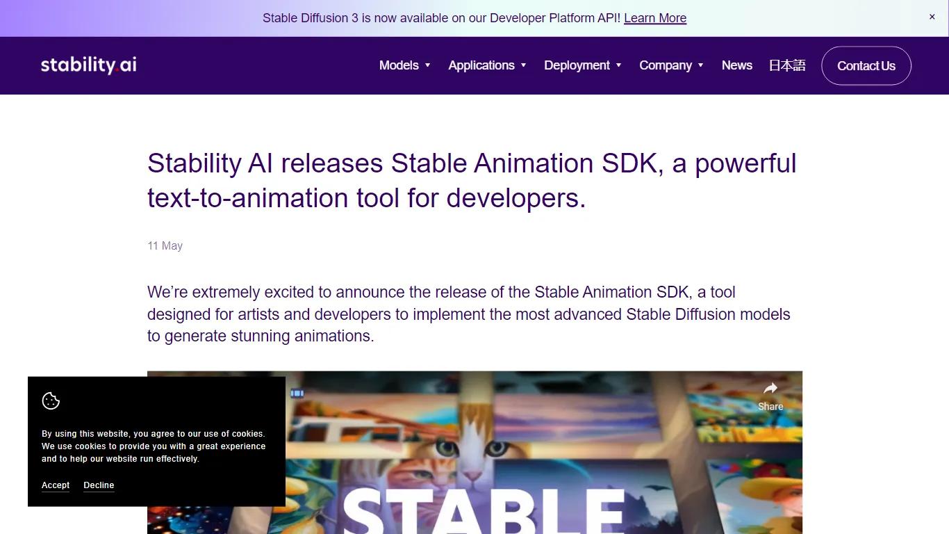 Stable Animation Image